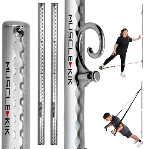 Aluminum Wall-Mounted Anchor Fitness System - Adjustable,...