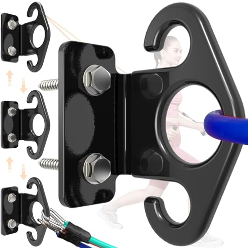 Resistance Band Wall Anchors, Wall Mounted Modular Hooking...