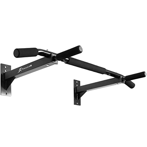 ProsourceFit Wall-Mounted Pull-Up / Chin-Up Bar, Heavy Duty...