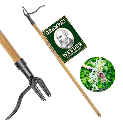 Grampa's Weeder - The Original Stand Up Weed Puller Tool...
