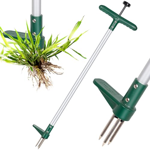 Walensee Weed Puller, Stand Up Weeder Hand Tool, Long...
