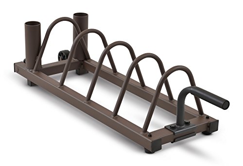 Steelbody Horizontal Plate and Olympic Bar Rack Organizer...