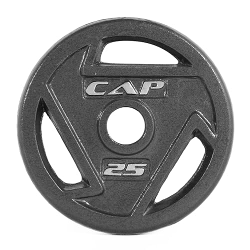 CAP Barbell 2 - Inch Olympic Grip Weight Plate, 25...