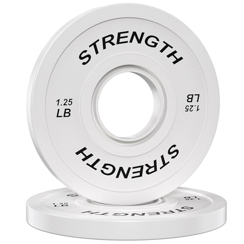 Olympic Rubber Bumper Weight Set - 2 Inch Barbell Plates...