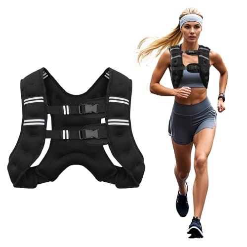 Poudee Weighted Vest, 12LB Weight Vest for Men Women,...