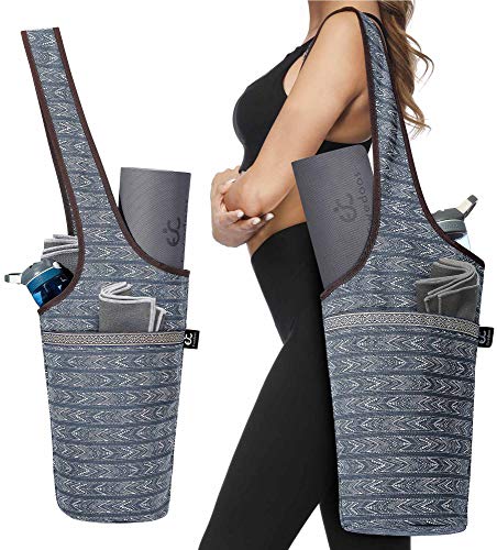 Ewedoos Yoga Mat Bag Yoga Bags with Large Size Pocket...