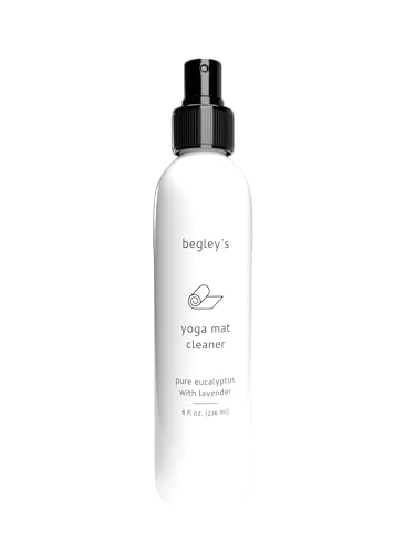 Begley's Yoga Mat Cleaner and Deodorizer Spray 8oz, with...