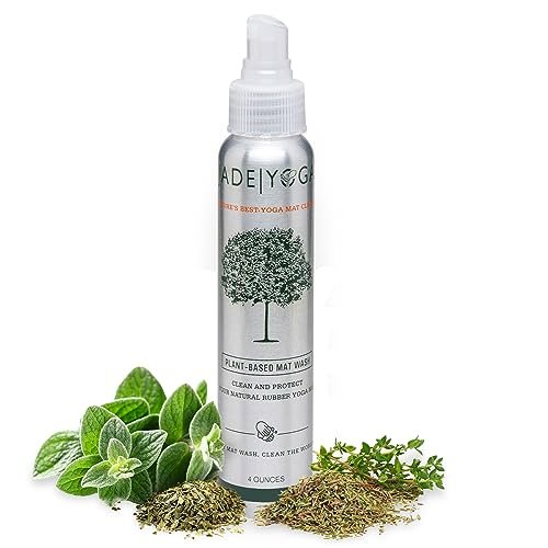 JadeYoga Plant-Based Yoga Mat Wash - Exercise Mats &...