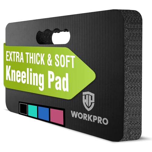 WORKPRO Extra Thick Kneeling Pad, Soft Foam Cushioning for...
