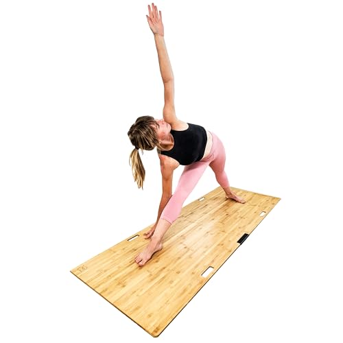Original Yoga Mat Board for Carpet (Award Winning) Portable...