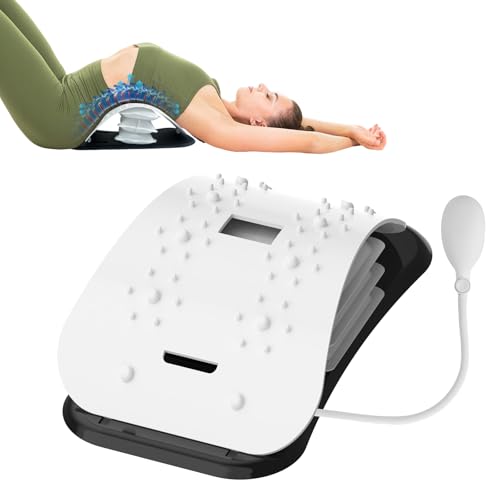 Back Stretcher for Lower Back Pain Relief,Adjustable Lumbar...