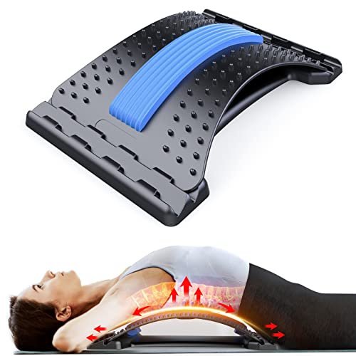 MINOLL Back Stretcher for Lower Back Pain Relief, 3 Level...