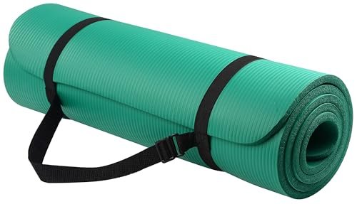 Fitvids Yoga Mat, 1/2-Inch Extra Thick High Density...