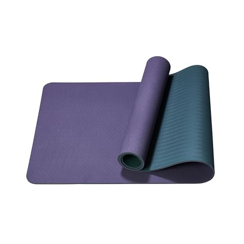 FLEXISPOT Yoga Mat, Exercise Yoga Mat with Non-Slip Design,...