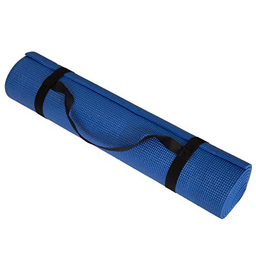 Yoga Mat - Double Sided 1/4-Inch Workout Mat - 71x24-Inch...