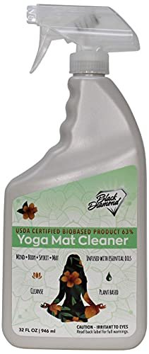 Black Diamond Stoneworks Yoga Mat Spray Cleaner: USDA...