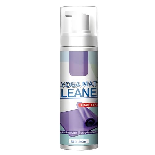 Yoga Mat Cleaner Spray 6.76 fl oz- Gentle Formula,...
