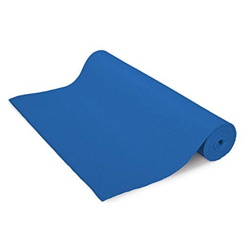 (Royal Blue) - Bean Yoga Mat Extra Thick 1/4 inch...