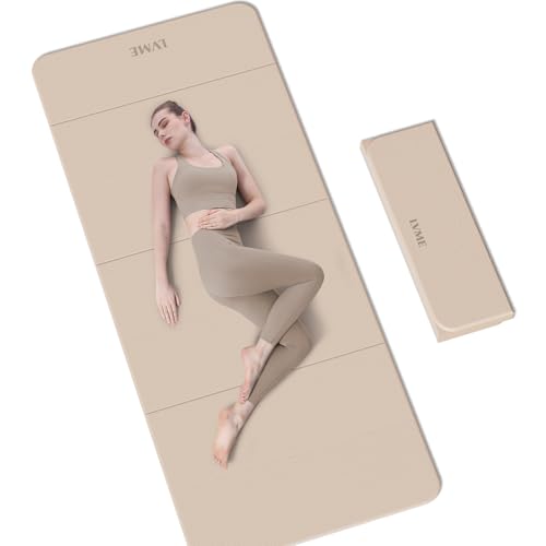 Foldable Yoga Mat Extra Wide & Long,Thin yoga mat (75