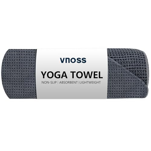 Vnoss Hot Yoga Towel - Microfiber Non Slip Yoga Mat...