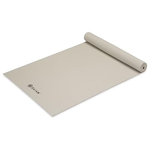 Gaiam Yoga Mat Premium Solid Color Non Slip Exercise &...