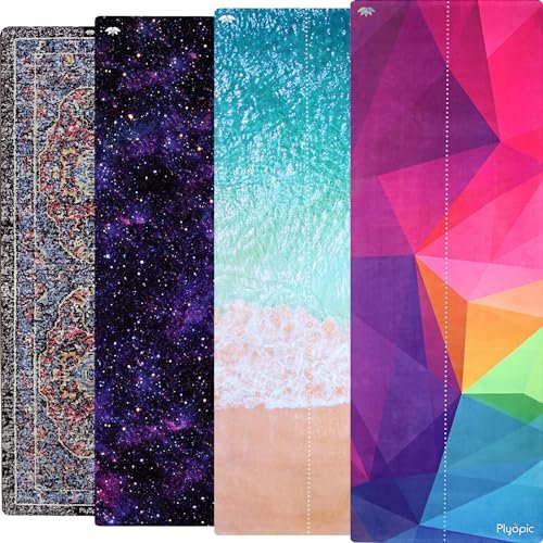 Plyopic. All In One Yoga Mat | Luxury Sweat-Grip...