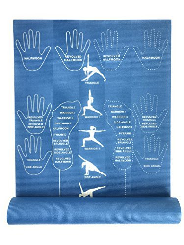 CopyCat Yoga Educational and Instructional Yoga Mat