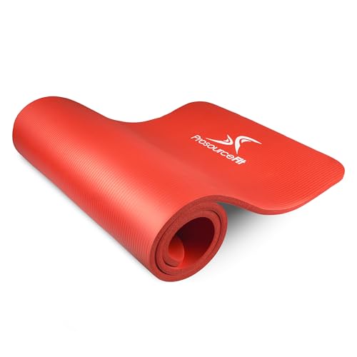 ProsourceFit Extra Thick Yoga and Pilates Mat ½” (13mm),...