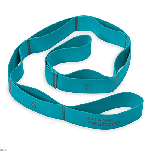 Gaiam Restore Resistance Band Stretching Strap - Stretch...