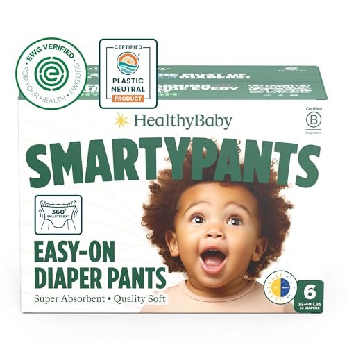 SmartyPants Pull Up Style Diapers | EWG Verified Safe &...