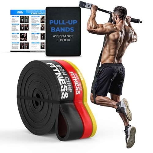 Pull Up Assistance Band Set for Pull Ups – X-Heavy...