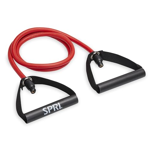SPRI Xertube Resistance Bands with Handles – All Exercise...