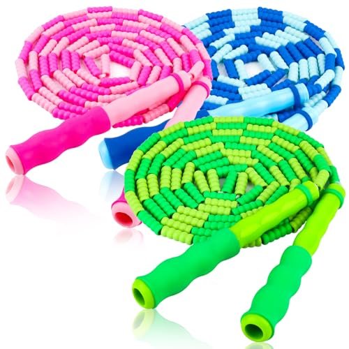 Jump Rope for Kids, 9 Ft Adjustable Jump Ropes for...