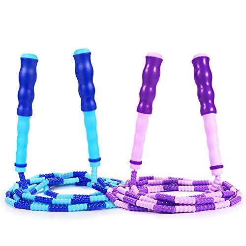 Supertrip Jump Rope Kids-Soft Beaded Skipping Rope...
