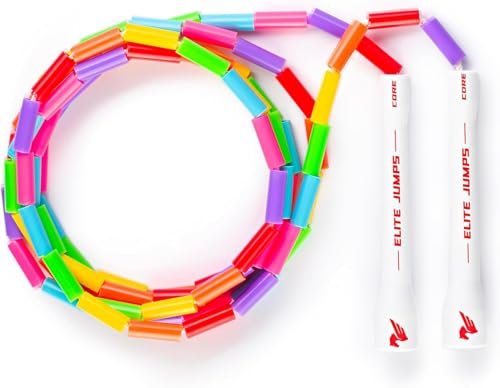 Beaded Kids Exercise Jump Rope - Segmented Skipping Rope...