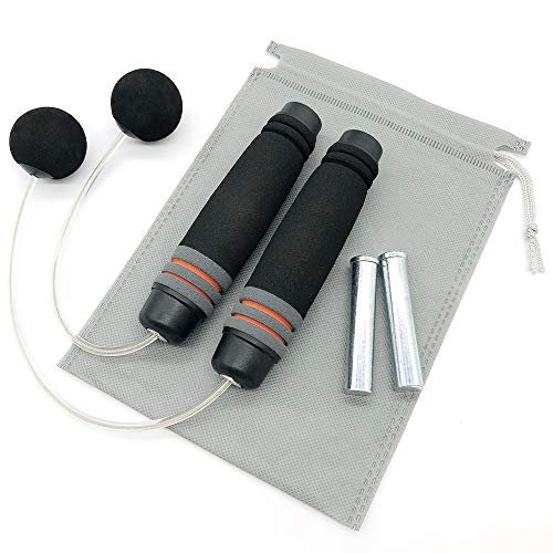 Benvo Weighted Ropeless Jump Rope Cordless Speed Rope...