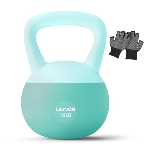 Soft Kettlebell - Cushioned Impact-Resistant Base and...