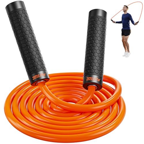 KUTIZE Jump Rope, Weighted Jump Rope for Men Women,...