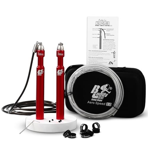 Buddy Lee Aero Speed Jump Rope 2.0 Upgraded Version with...
