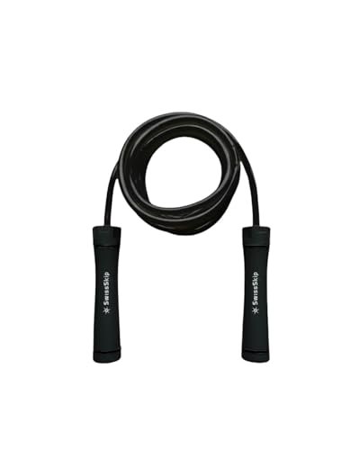 Swissskip Heavy Jump Rope by Dayan Kolev; 1lbs Weighted...