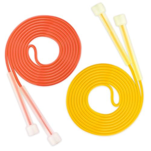 Adjustable Soft Jump Rope for Kids, Toddler to Adult -...