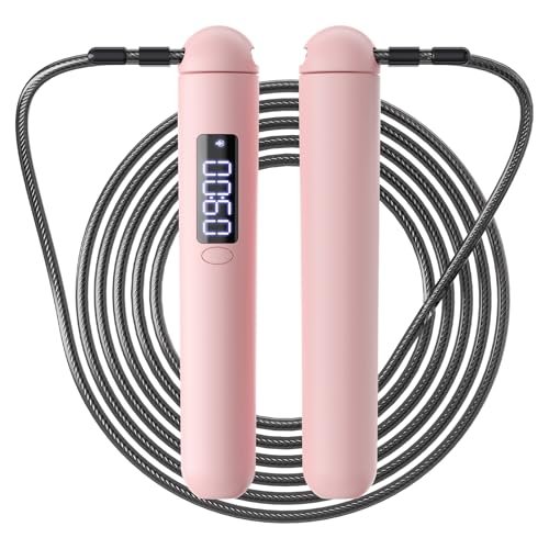 ACHDOFITS Smart Jump Rope – Customisable Calorie, Count and...