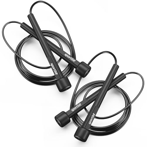 Adjustable Jump Rope for Fitness and Exercise – Skipping...