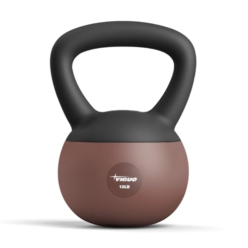 YIGUO Soft Kettlebell, Kettlebells 10 lb Anti-Slip Grip...