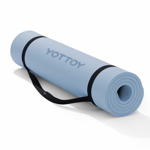 YOTTOY Yoga Mat，Extra Thick Yoga Mat (1/2inch),Professional...