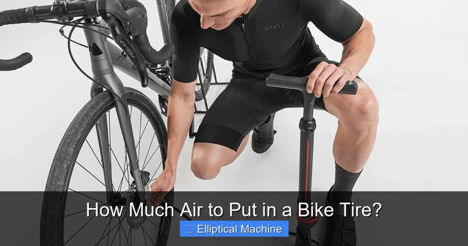 How Much Air to Put in a Bike Tire?