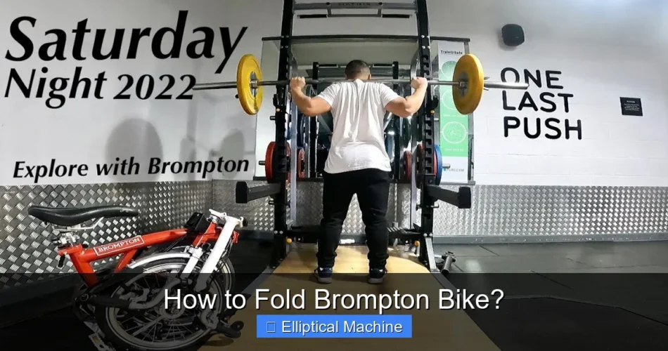 How to Fold Brompton Bike?
