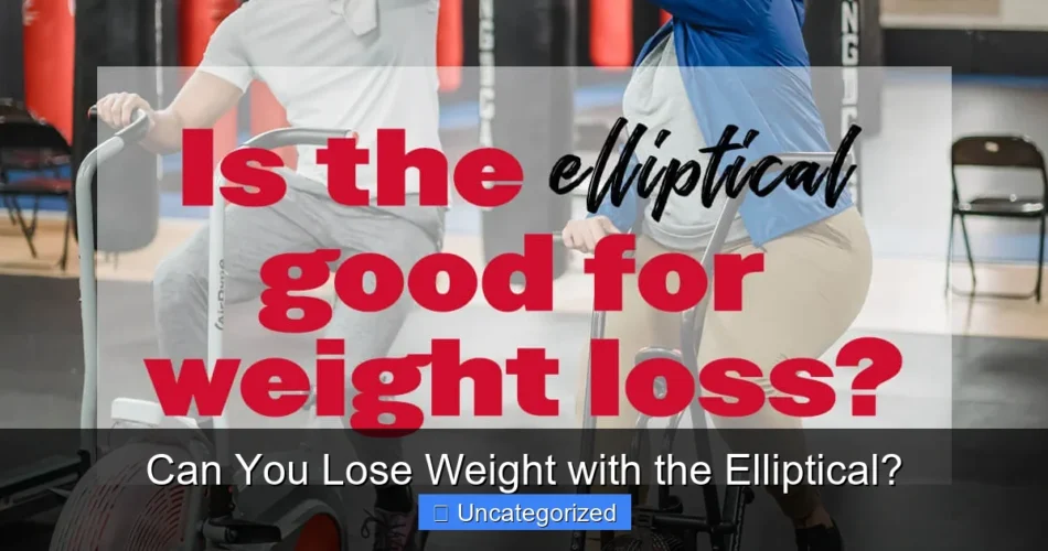 Can You Lose Weight with the Elliptical?