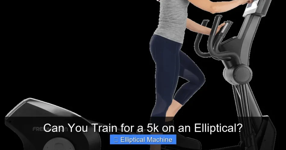 Can You Train for a 5k on an Elliptical?