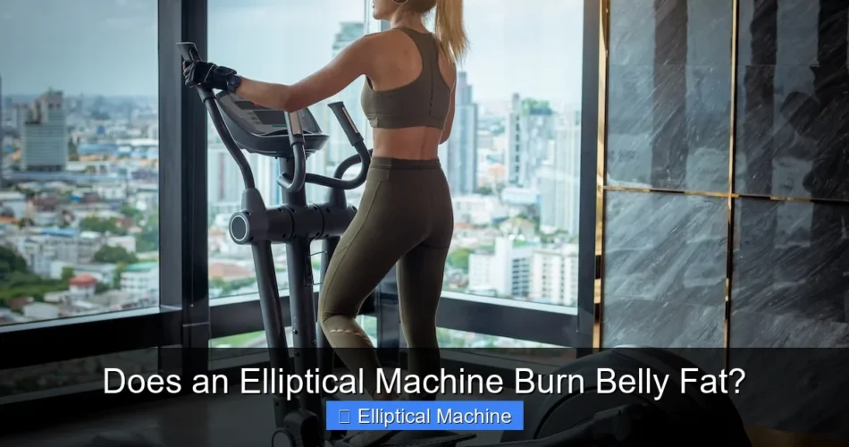 Does an Elliptical Machine Burn Belly Fat?